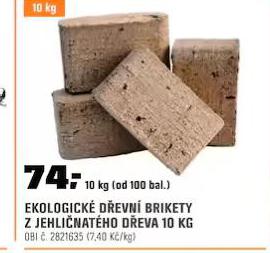 EKOLOGICK DEVN BRIKETY