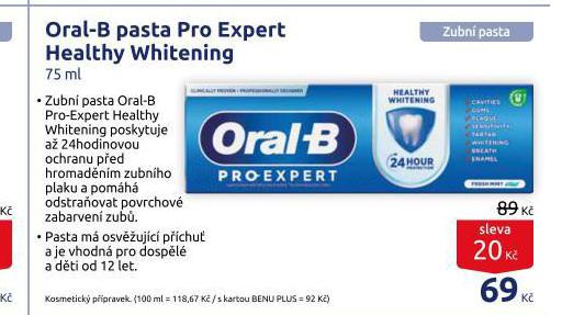 ORAL B ZUBN PASTA