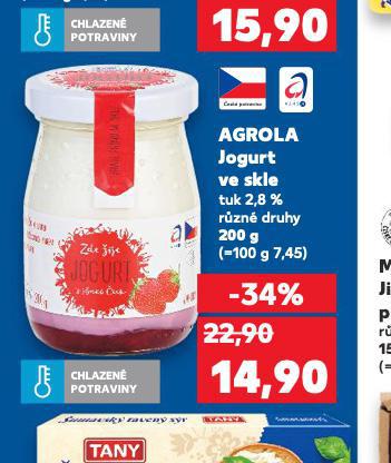 AGROLA JOGURT VE SKLE