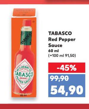 TABASCO RED PEPPER SAUCE