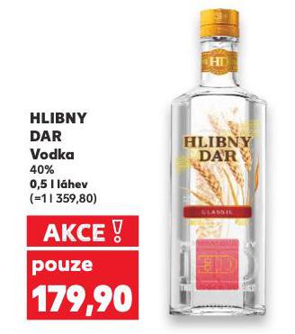 HLIBNY DAR VODKA