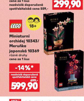 LEGO MINIATURN ORCHIDEJ