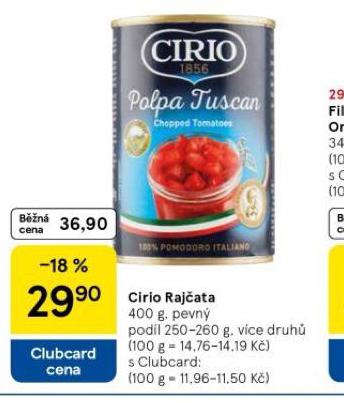 CIRIO RAATA