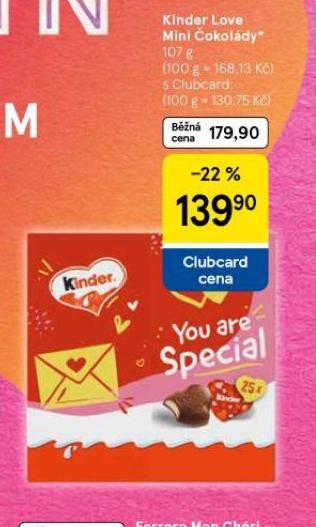 KINDER LOVE MINI OKOLDY