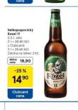 PIVO VELKOPOPOVICK KOZEL 11