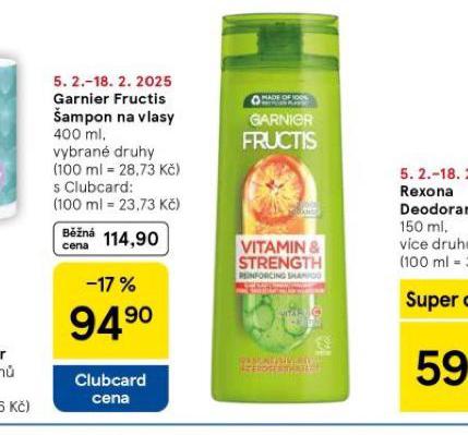 GARNIER FRUCTIS AMPON