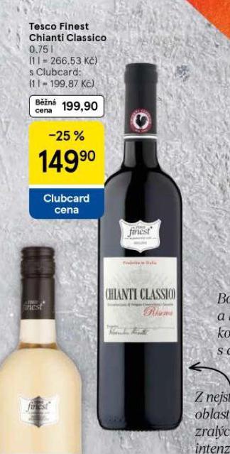 TESCO FINEST CHIANTI CLASSICO