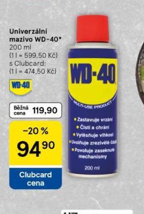 UNIVERZLN MAZIVO WD-40