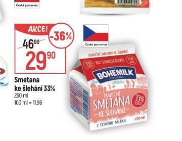 SMETANA KE LEHN 33%