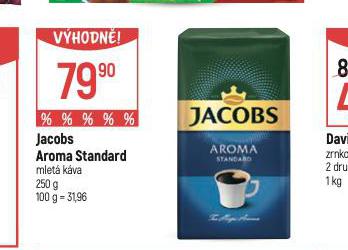 JACOBS AROMA STANDARD MLET KVA