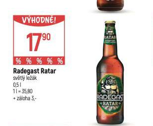 PIVO RADEGAST RATAR