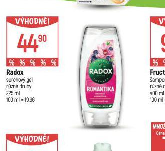 RADOX SPRCHOV GEL