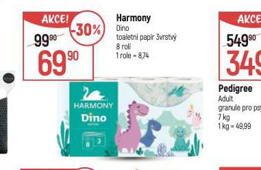 HARMONY DINO TOALETN PAPR