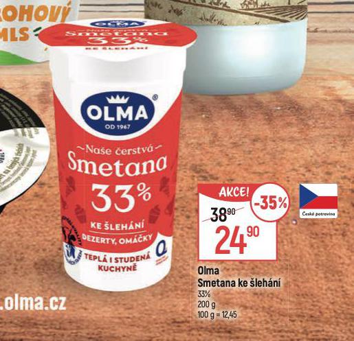 OLMA SMETANA KE LEHN 33%