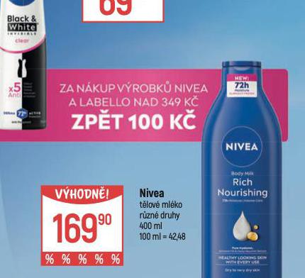 NIVEA TLOV MLKO