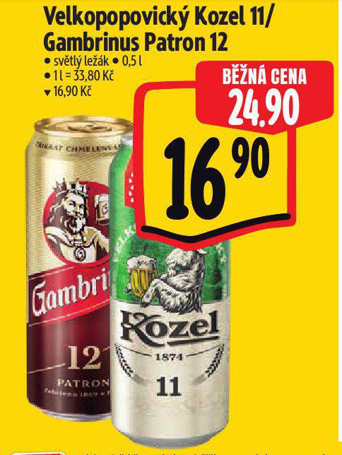 PIVO VELKOPOPOVICK KOZEL