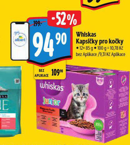 WHISKAS KAPSIKY PRO KOKY