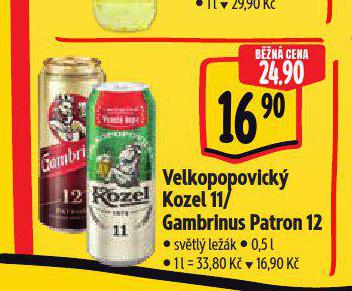 PIVO VELKOPOPOVICK KOZEL