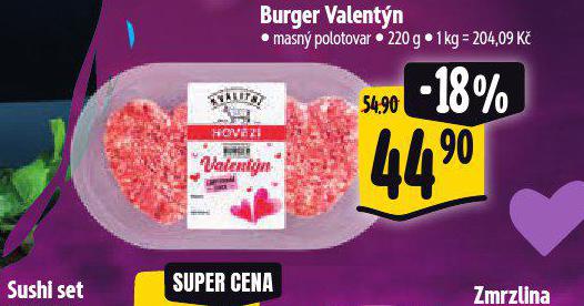 BURGER VALENTN