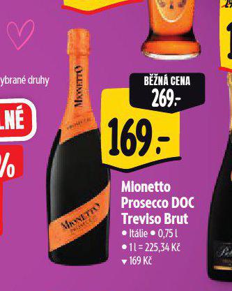 MIONETTO PROSECCO DOC TREVISO BRUT