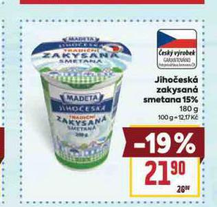 JIHOESK ZAKYSAN SMETANA 15%