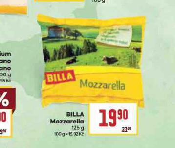 BILLA MOZZARELLA