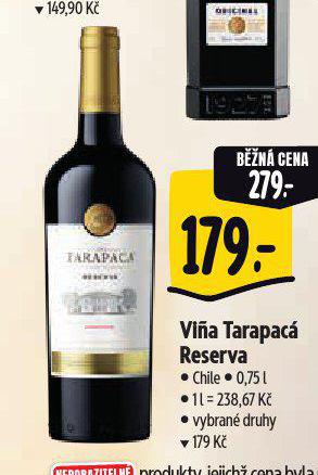 VINA TARAPAC RESERVA