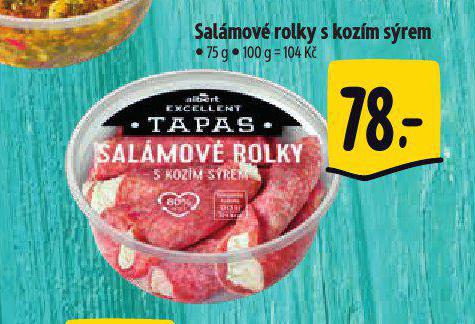 SALMOV ROLKY S KOZM SREM