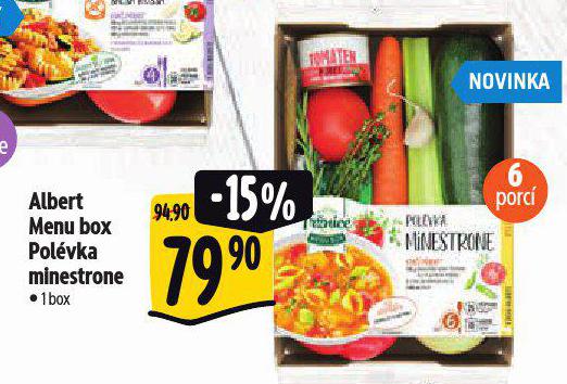 MENU BOX POLVKA MINESTRONE