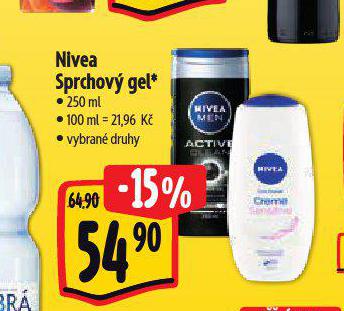 NIVEA SPRCHOV GEL