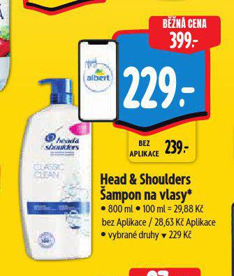 HEAD & SHOULDERS AMPON NA VLASY