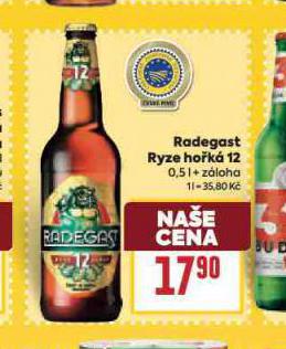 PIVO RADEGAST RYZE HOK 12