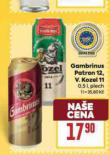 PIVO GAMBRINUS PATRON 12