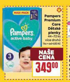 PAMPERS DTSK PLENKY