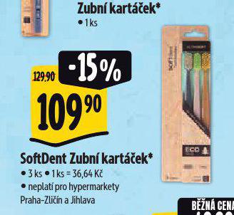 SOFTDENT ZUBN KARTEK