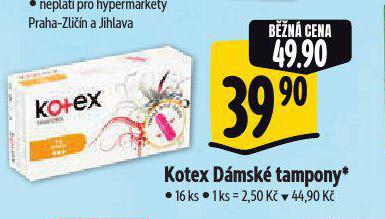 KOTEX DMSK TAMPONY