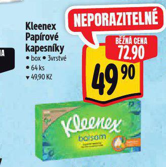 KLEENEX PAPROV KAPESNKY