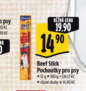 BEEF STICK POCHOUTKY PRO PSY