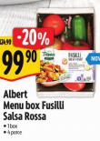 MENU BOX FUSILLI SALSA ROSSA