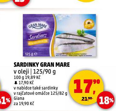 SARDINKY GRAN MARE