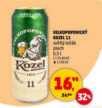 PIVO VELKOPOPOVICK KOZEL