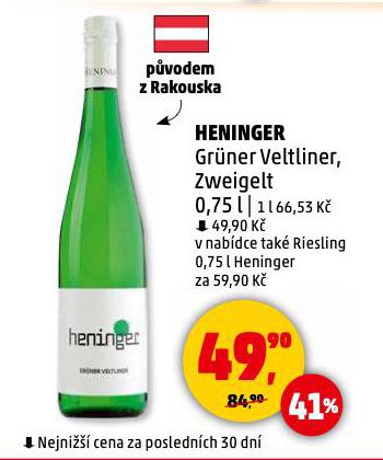 HENINGER GRNER VELTLINER