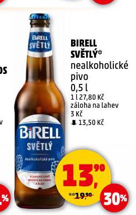 BIRELL NEALKOHOLICK PIVO