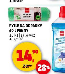 PYTLE NA ODPADKY