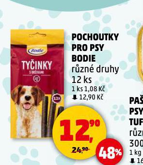 BODIE POCHOUTKY PRO PSY