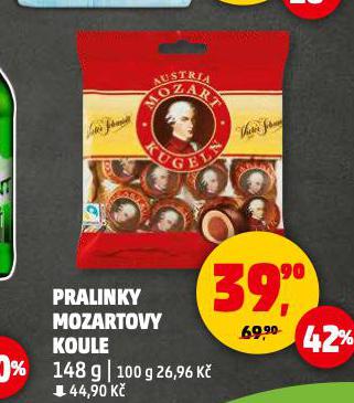 MOZARTOVY KOULE PRALINKY