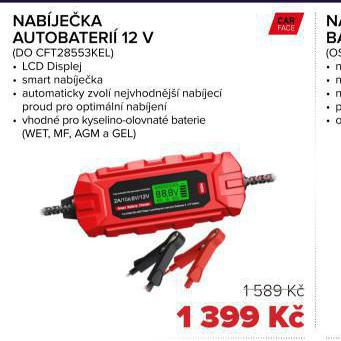 NABJEKA AUTOBATERI 12 V