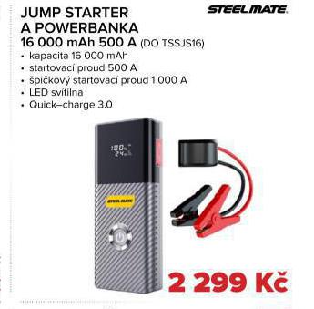 JUMP STARTER A POWERBANKA