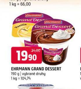 EHRMANN GRAND DESSERT