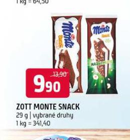 ZOTT MONTE SNACK